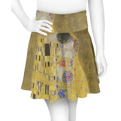 The Kiss (Klimt) - Lovers Skater Skirt - X Large