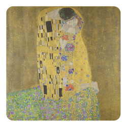 The Kiss (Klimt) - Lovers Square Decal - Small