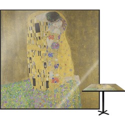 The Kiss (Klimt) - Lovers Square Table Top - 30"