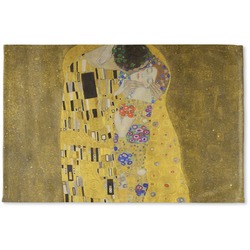 The Kiss (Klimt) - Lovers Woven Mat