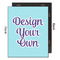 Design Your Own 16x20 Wood Print - Front & Back View