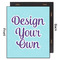 Design Your Own 20x24 Wood Print - Front & Back View