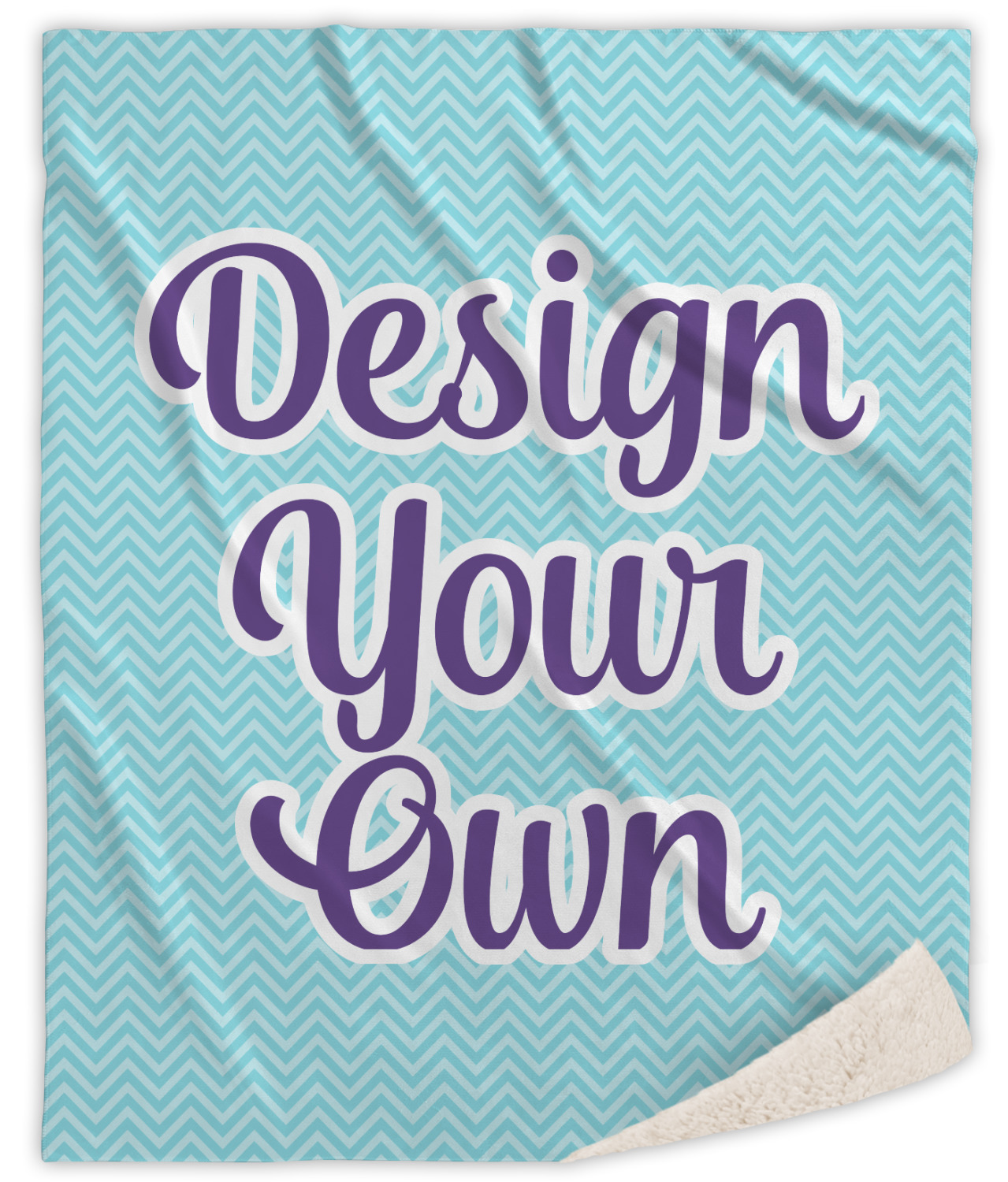 Create your own blanket best sale with words