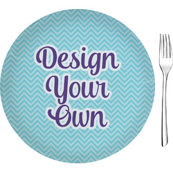 Design Your Own 8" Glass Appetizer / Dessert Plate