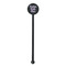 Design Your Own Black Plastic 5.5" Stir Stick - Round - Single Stick