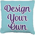 Design Your Own Faux-Linen Throw Pillow 26"