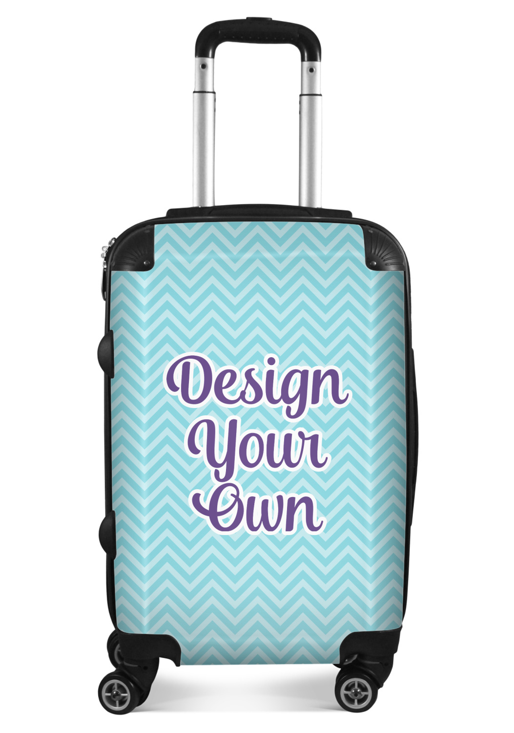 luggage with designs