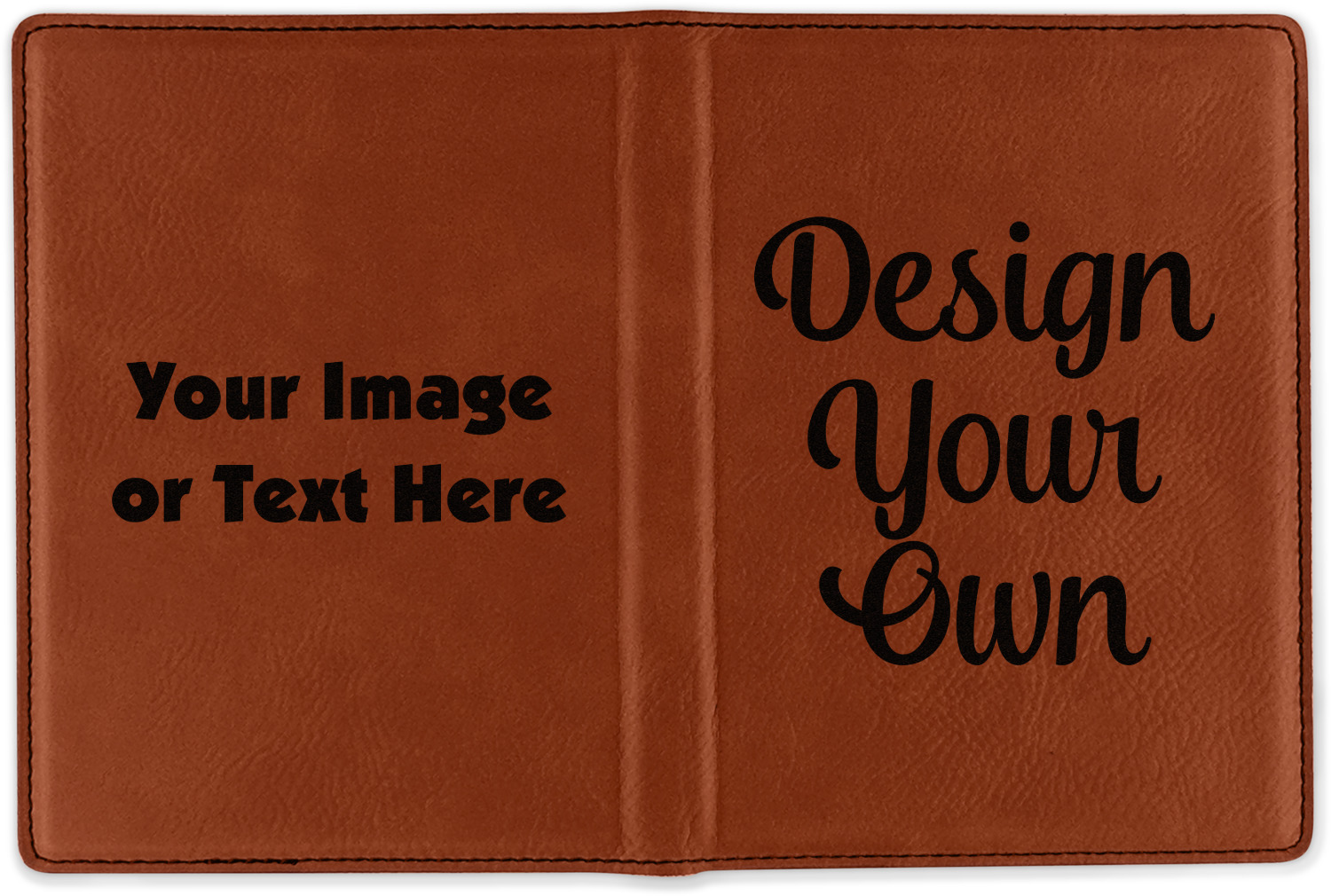 Custom Passport Holders - Faux Leather, Design & Preview Online