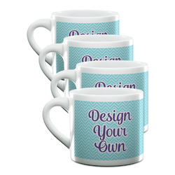 Design Your Own Double Shot Espresso Cups - Set of 4