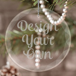 Design Your Own Engraved Glass Ornament