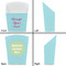 Design Your Own French Fry Favor Box - Front & Back View