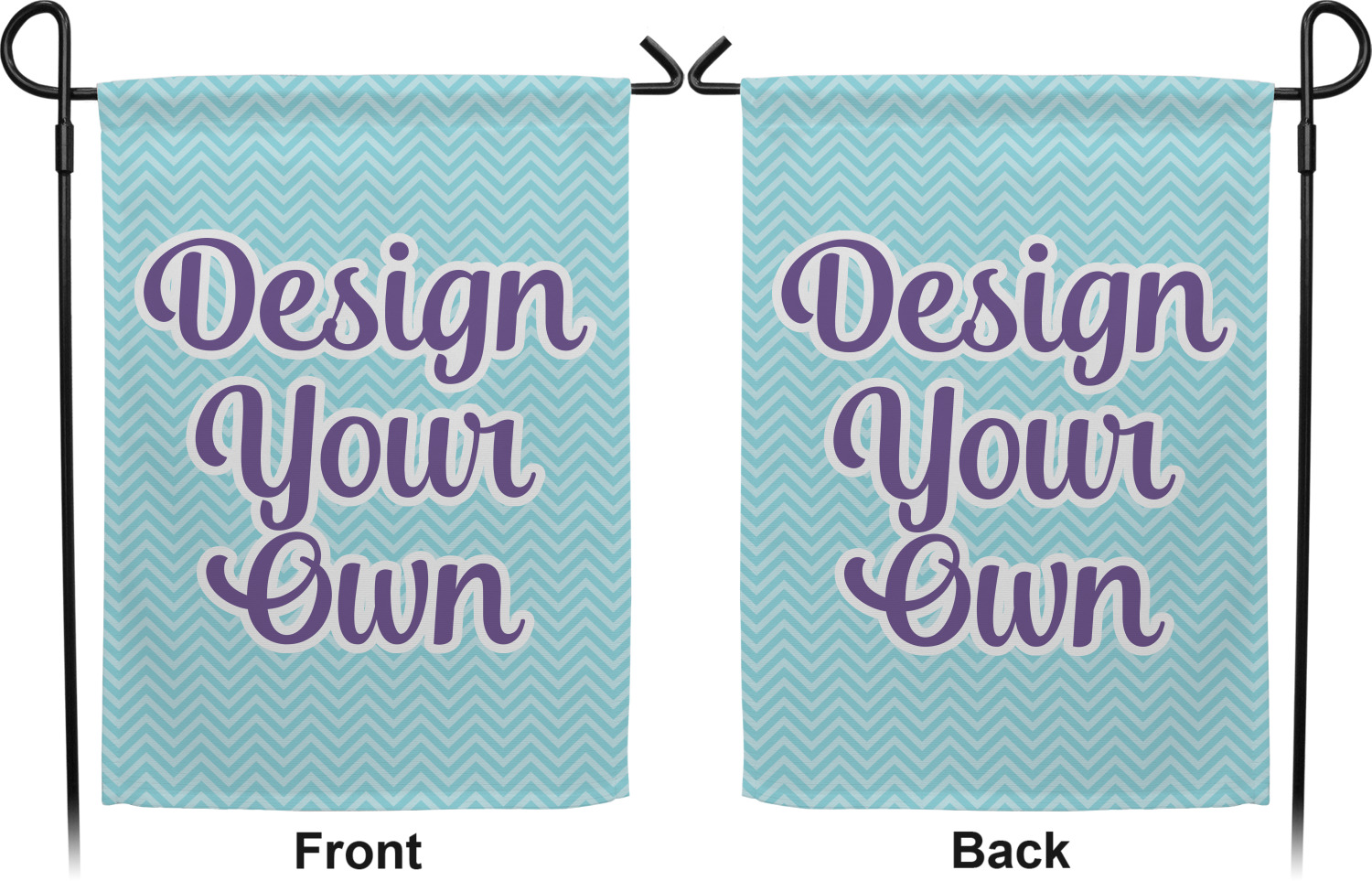 Design Your Own Small Garden Flag - Double Sided - YouCustomizeIt