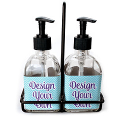 Design Your Own Glass Soap & Lotion Bottle Set