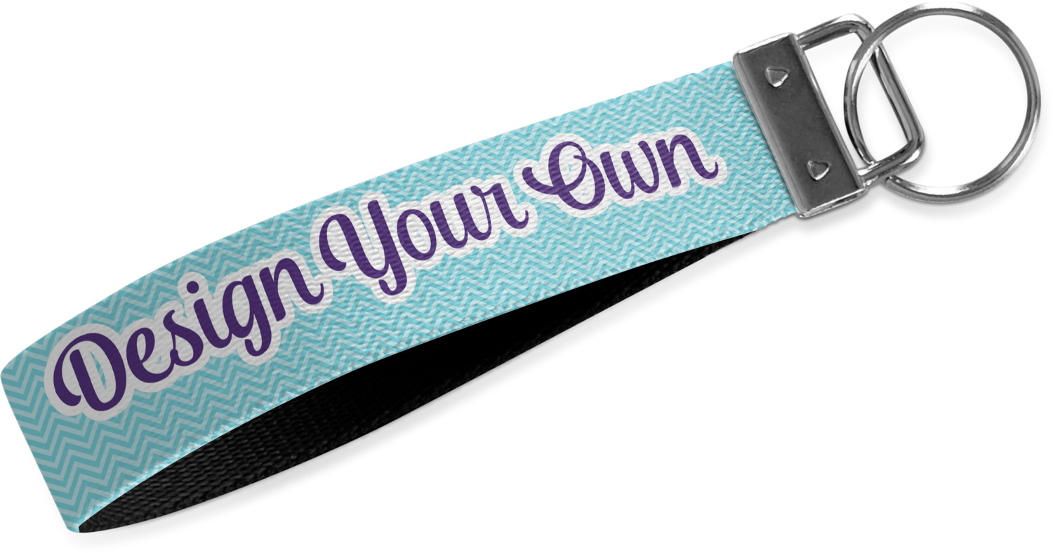 Design Your Own Wristlet Webbing Keychain Fob