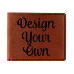 Design Your Own Leatherette Bifold Wallet