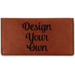 Design Your Own Leatherette Checkbook Holder