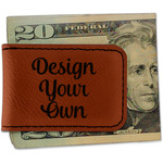 Design Your Own Leatherette Magnetic Money Clip