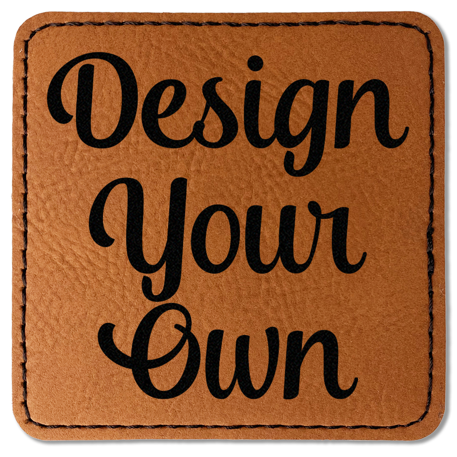 Custom Faux Leather Iron On Patches