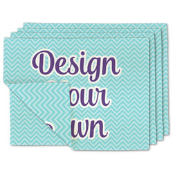 Design Your Own Double-Sided Linen Placemat - Set of 4