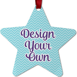 Design Your Own Metal Star Ornament - Double-Sided