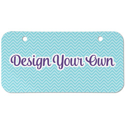 Design Your Own Mini/Bicycle License Plate - 2 Holes