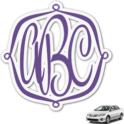 Design Your Own Monogram Car Decal