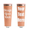 Design Your Own Peach RTIC Everyday Tumbler - 28 oz. - Front and Back