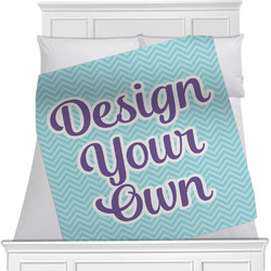 Design Your Own Minky Blanket - Toddler / Throw - 60" x 50" - Double-Sided