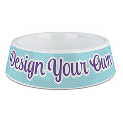 Design Your Own Plastic Dog Bowl - Large