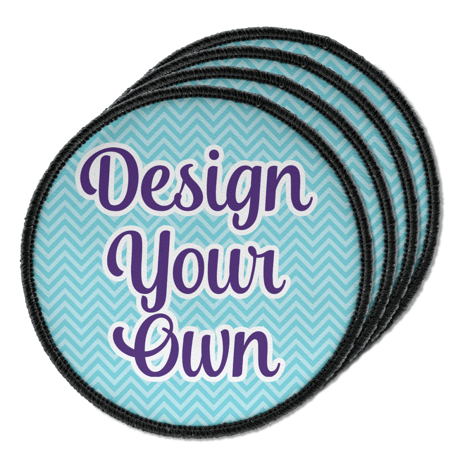 Design Your Own 4 Round Patches YouCustomizeIt