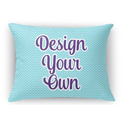 Design Your Own Rectangular Throw Pillow Case - 12" x 18"