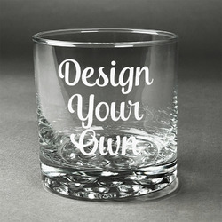 Design Your Own Whiskey Glass - Engraved - Single