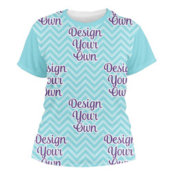 Design Your Own Women's Crew T-Shirt - Large