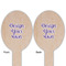 Design Your Own Wooden Food Pick - Oval - Double Sided - Front & Back