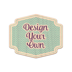 Design Your Own Natural Wooden Sticker