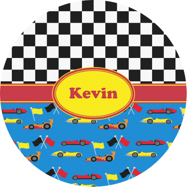 Custom Racing Car Multipurpose Round Labels - 1" (Personalized)