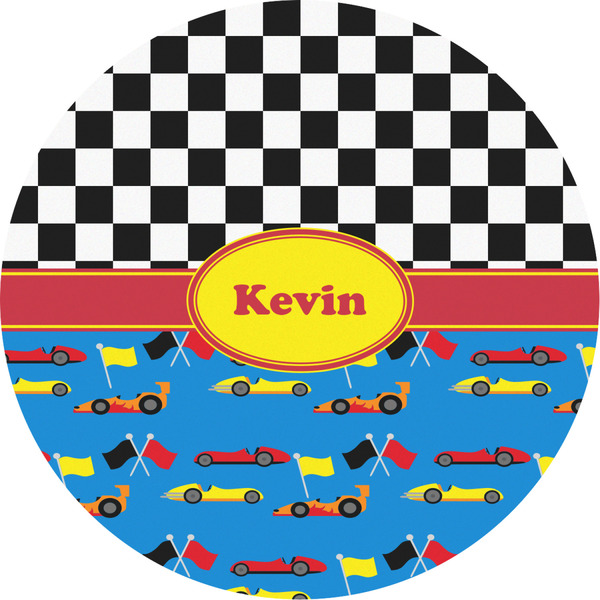 Custom Racing Car Multipurpose Round Labels - 2" (Personalized)