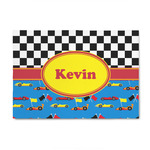 Racing Car 4' x 6' Indoor Area Rug (Personalized)