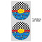 Racing Car 5" Multipurpose Round Label - Sheet