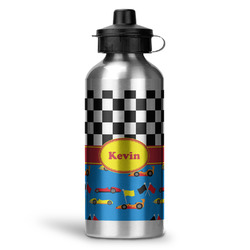 Racing Car Water Bottle - Aluminum - 20 oz (Personalized)