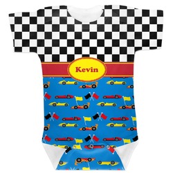 Racing Car Baby Bodysuit 3-6 (Personalized)
