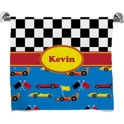 Racing Car Bath Towel (Personalized)