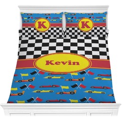 Racing Car Comforter Set - Full / Queen (Personalized)