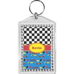 Racing Car Bling Keychain (Personalized)