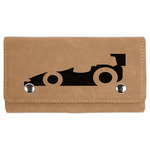 Racing Car Cards & Dice Set - Light Brown