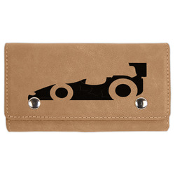 Racing Car Cards & Dice Set - Light Brown