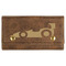 Racing Car Cards & Dice Set - Rustic Brown - Front