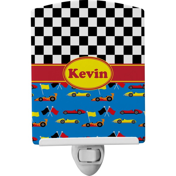 Custom Racing Car Ceramic Night Light (Personalized)