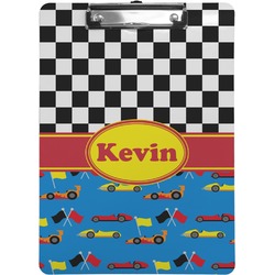 Racing Car Clipboard (Letter Size) (Personalized)