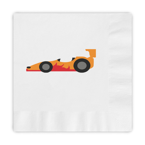 Custom Racing Car Embossed Decorative Napkins